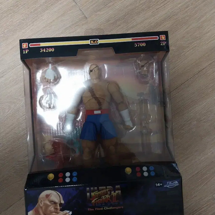 [BUNJANG] Jada Toys SF2 Sagat Model Kit / (택포)자다토이즈 SF2 사가트