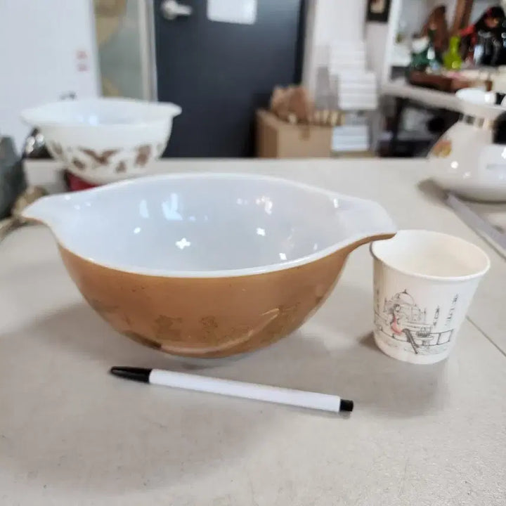 [BUNJANG] Vintage Pyrex Baking Dish / USA 오래된 상태좋은 파이렉스 크기23.5cmX18.8cm 높이8.8c