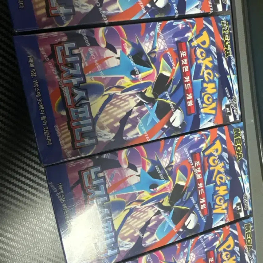 [BUNJANG] Pokemon Card Game Ninja Spinner Sealed Bundle Set (4 Boxes) / 포켓몬 카드 게임 닌자 스피너 미개봉 4박스 일괄