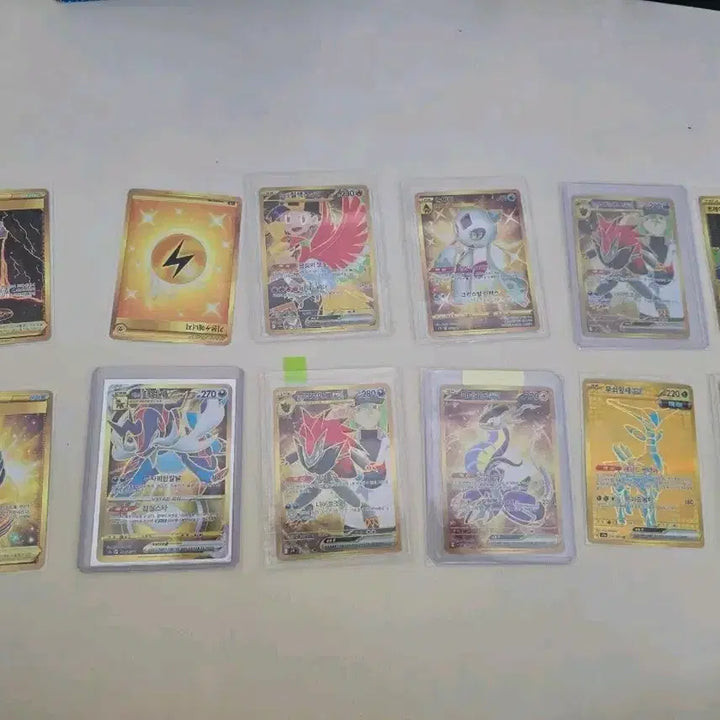 [BUNJANG] Pokemon Cards UR 12 Types Including Miraidon UR / 포켓몬 카드 미라이돈ur 포함 ur 12종팔아요