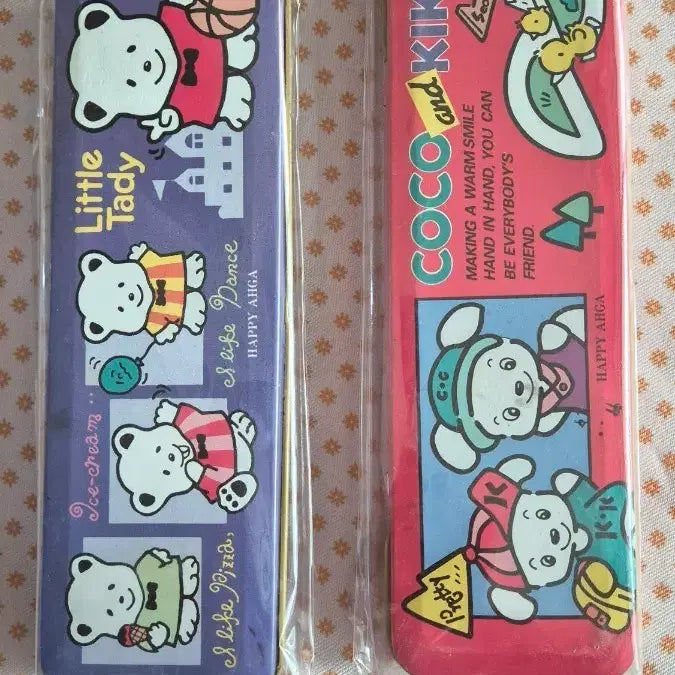 [BUNJANG] Coco &amp; Kiki Little Teddy Pencil Case / 고전)  코코앤키키/리틀테디 필통