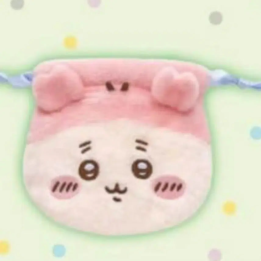 [BUNJANG] Chiikawa Face Pouch Kani Sealed New / 치이카와 얼굴 파우치 카니 미개봉 새것