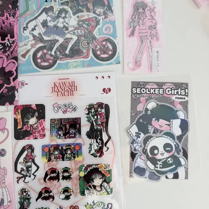 [BUNJANG] Domiworld Jojak Sticker Set / 도미월드 조각스티커 세트판매 도미 펌펌