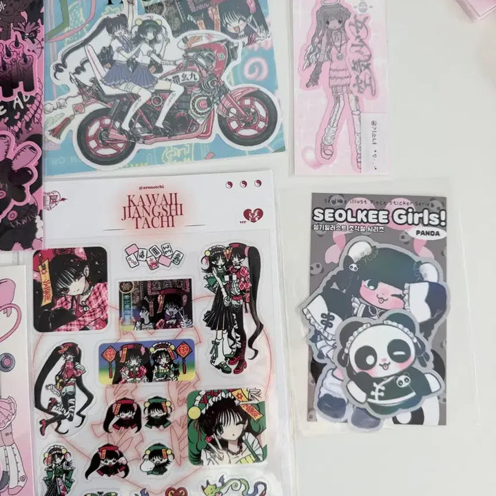 [BUNJANG] Domiworld Jojak Sticker Set / 도미월드 조각스티커 세트판매 도미 펌펌