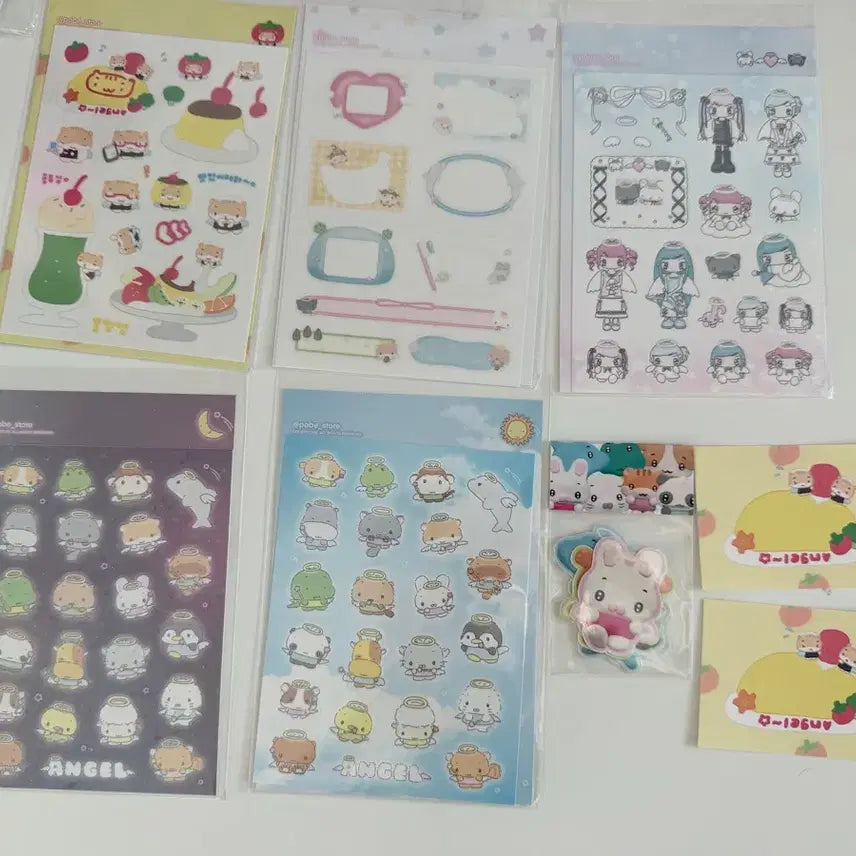 [BUNJANG] Pobe Sticker Set / 포베 스티커 세트판매