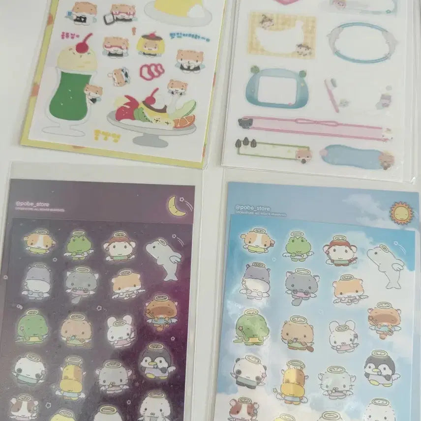 [BUNJANG] Pobe Sticker Set / 포베 스티커 세트판매