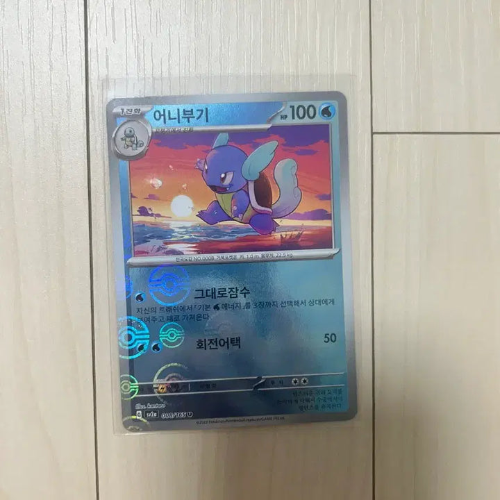[BUNJANG] Pokemon Squirtle Monster Ball / [포켓몬카드] 어니부기 몬스터볼