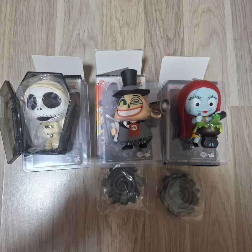 [BUNJANG] Nightmare Before Christmas Jack, Mayor, Sally 3-Figure Set / 나이트메어 코스비 피규어 잭/시장/샐리 3종