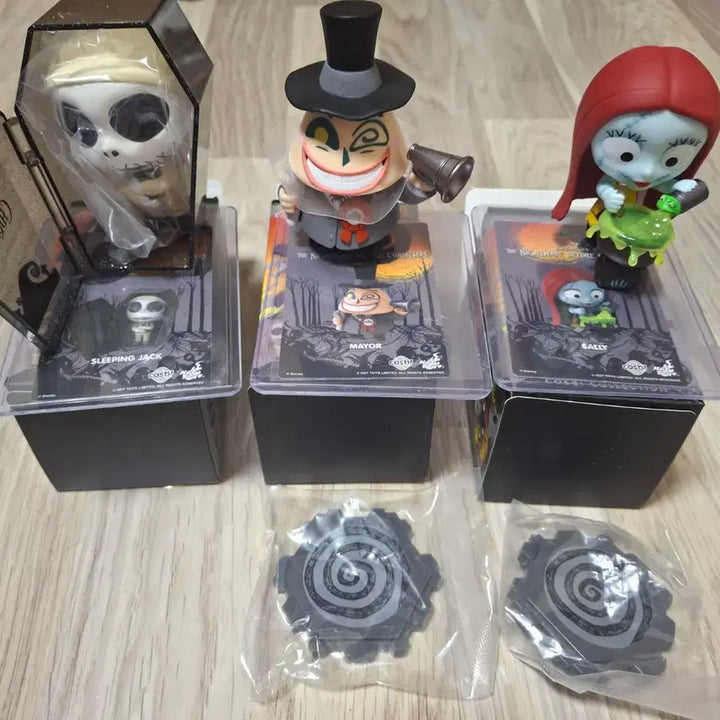 [BUNJANG] Nightmare Before Christmas Jack, Mayor, Sally 3-Figure Set / 나이트메어 코스비 피규어 잭/시장/샐리 3종