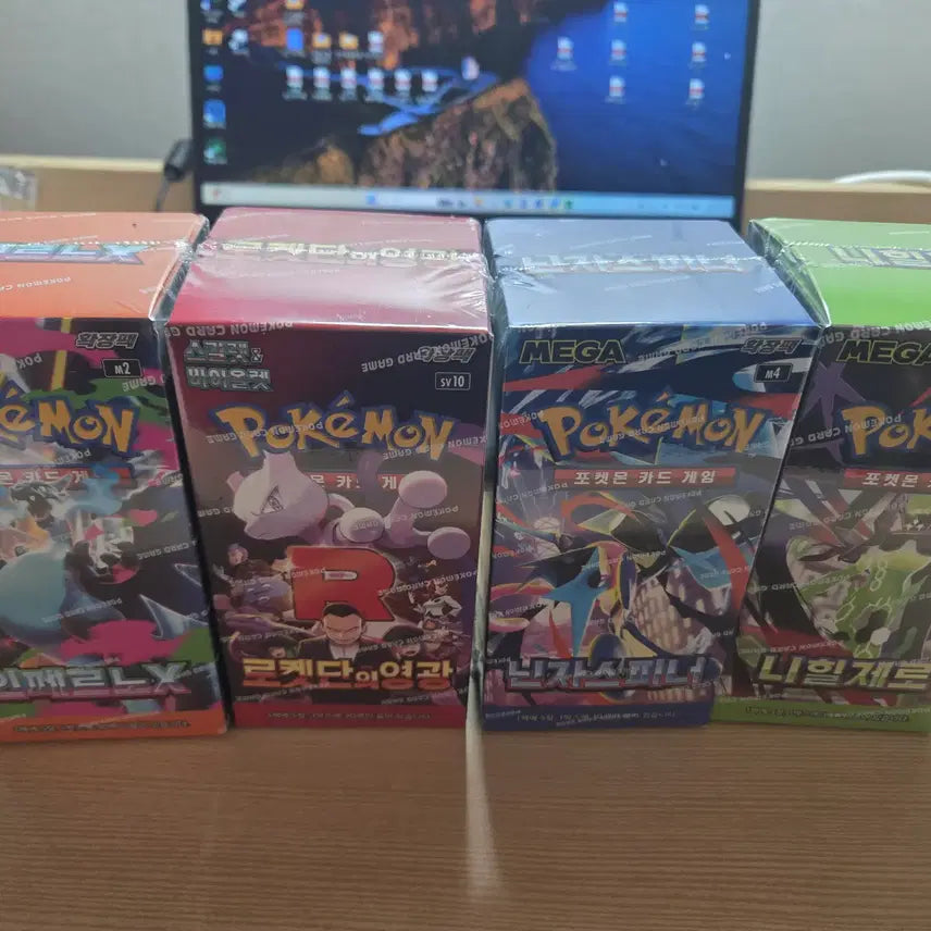 [BUNJANG] Pokemon Card Boxes Bundle Set / 포켓몬 카드 박스