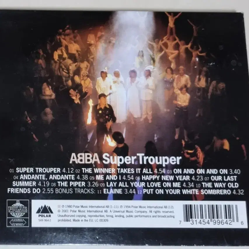 [BUNJANG] ABBA 7th Album Super Trouper Unsealed CD / 아바 7집 Super Trouper (개봉 CD)