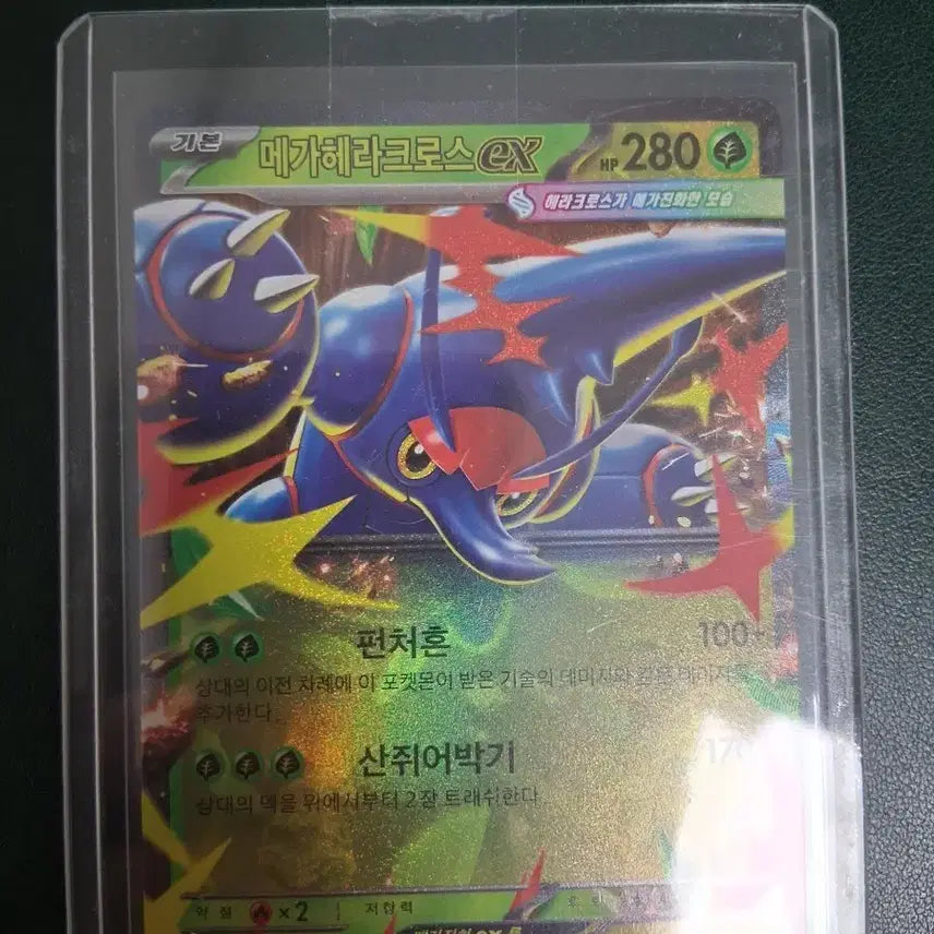 [BUNJANG] Pokemon Card Mega Heracross EX / 포켓몬카드 메가헤라크로스ex