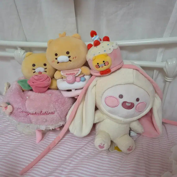 [BUNJANG] Kakao Friends Friends Set (4 Dolls) / 카카오프렌즈 인형 친구들 (4개세트판매)