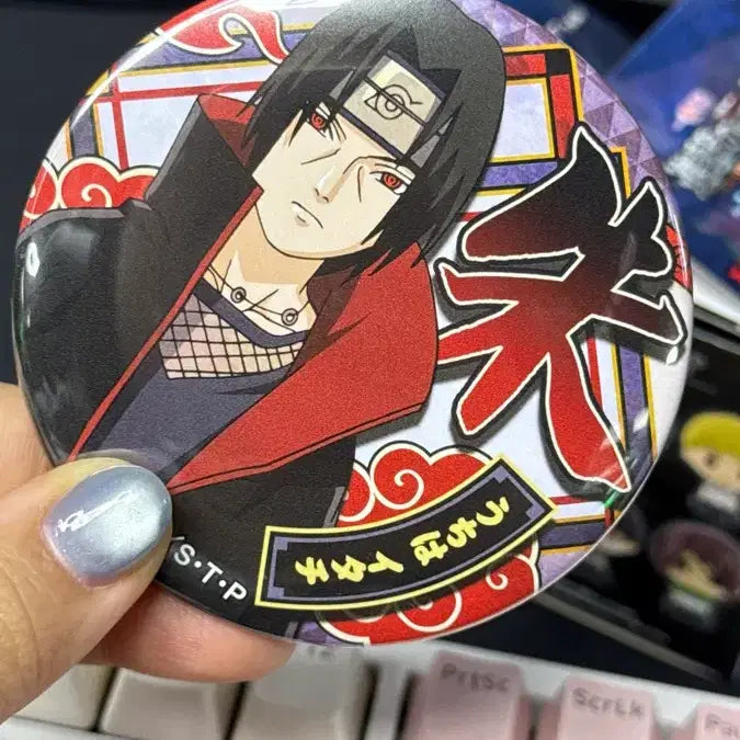 [BUNJANG] Naruto Uchiha Itachi Can Badge / <판매/교환>나루토 캔뱃지 이타치