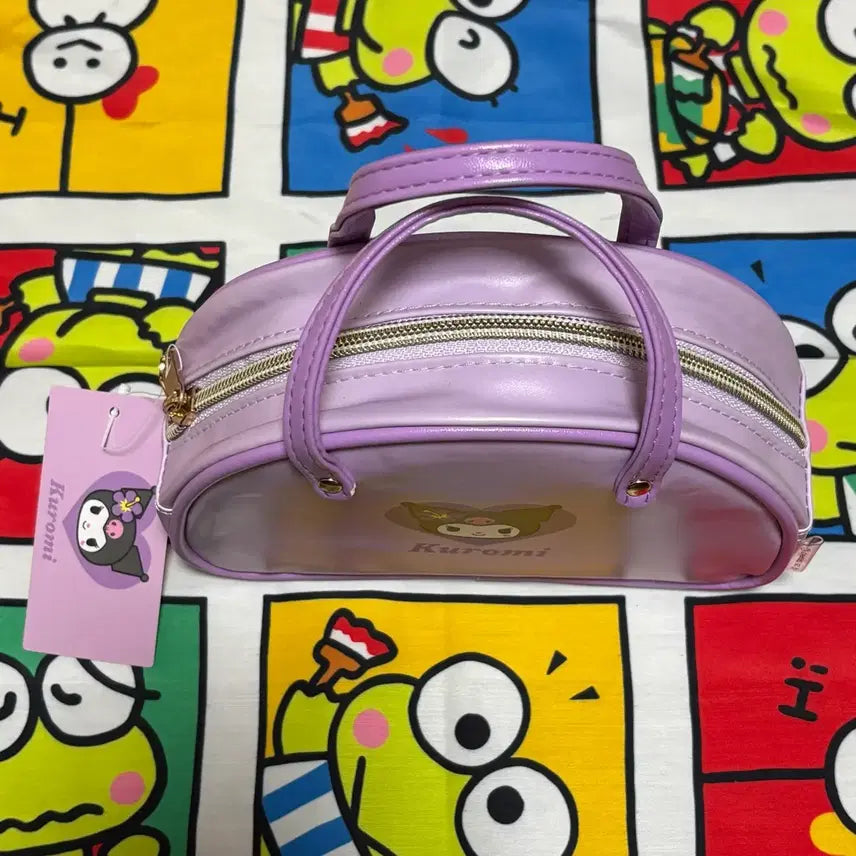 [BUNJANG] Sanrio Kuromi Mini Handbag Pouch / 산리오 쿠로미 미니 핸드백 파우치