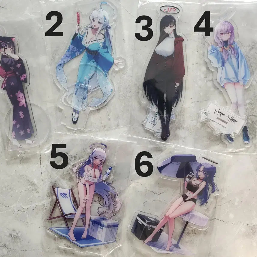 [BUNJANG] Blue Archive Unofficial Goods Acrylic Stand / 블루 아카이브 비공식 굿즈 - 아크릴 스탠드