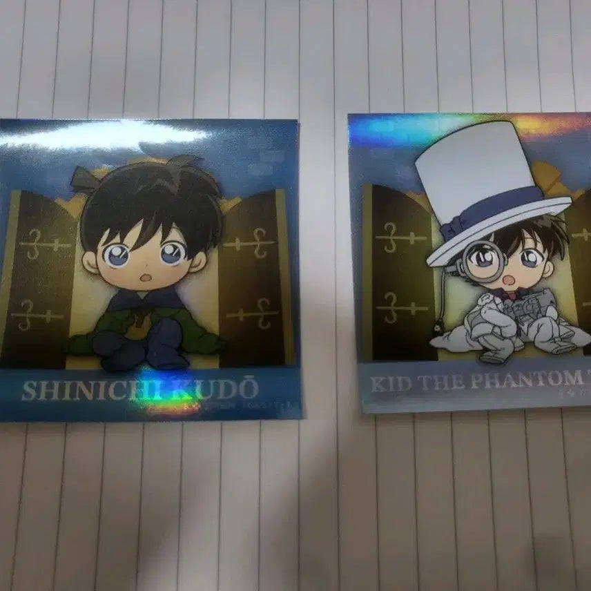 [BUNJANG] Detective Conan Shinichi &amp; Kaito Kid Sticker Bundle Set / 명탐정 코난 신이치+괴도키드 스티커 (일괄)