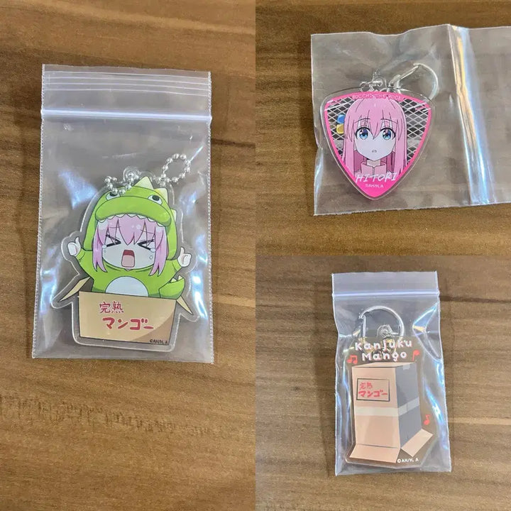 [BUNJANG] Bocchi the Rock! Goto Hitori Acrylic Keychain Set / (일괄) 봇치더록 고토 히토리 아크릴 키링 세트