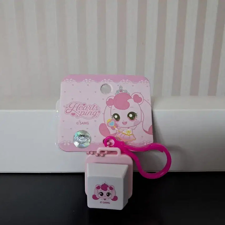 [BUNJANG] Hatchu Ping Keycap Clicker Keyring / 캐치티니핑 하츄핑 Ping 키캡 스티커 클리커 키링 새상품