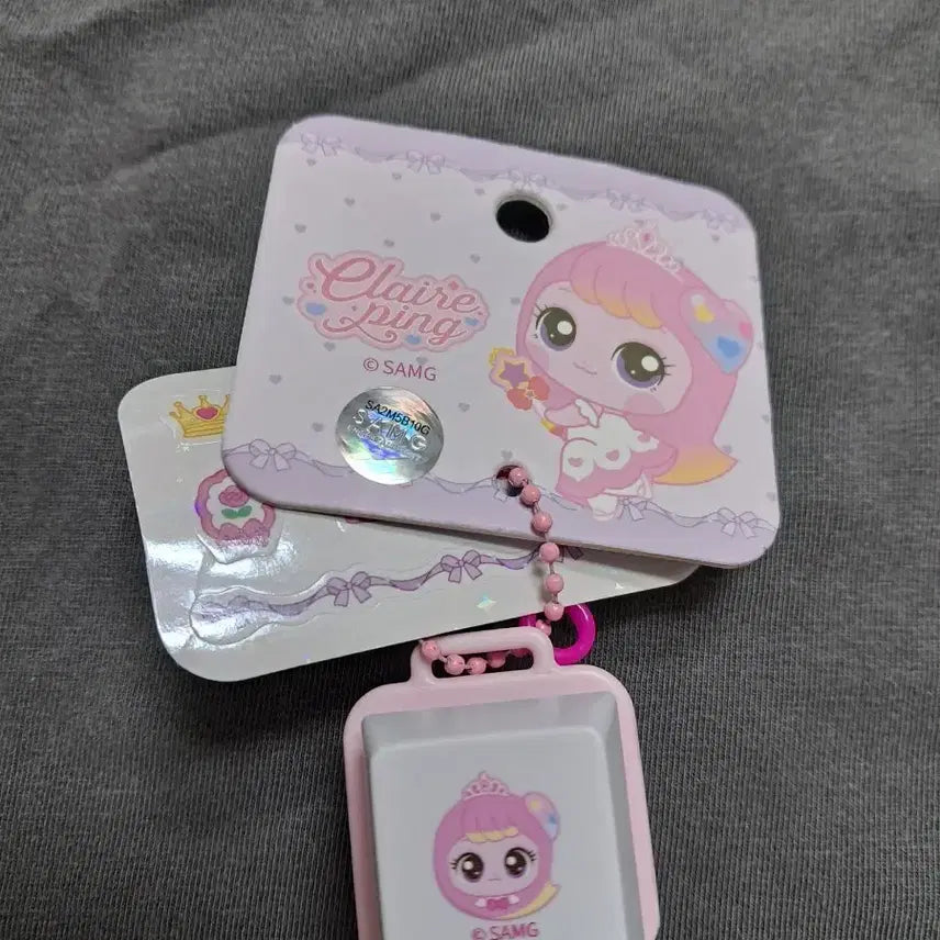 [BUNJANG] Catch Teenieping Arming Teenieping Keycap Clicker Keychain New / 캐치티니핑 아름핑 키캡 클리커 키링 새상품