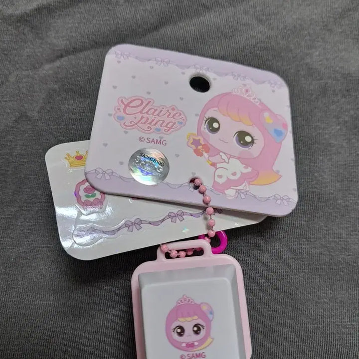[BUNJANG] Catch Teenieping Arming Teenieping Keycap Clicker Keychain New / 캐치티니핑 아름핑 키캡 클리커 키링 새상품