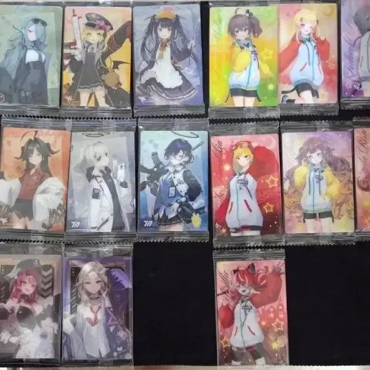 [BUNJANG] Blue Archive + Nikke + Hololive Wafer Card Bundle Set / 웨하스 카드 일괄 판매(블루아카+니케+홀로라이브)