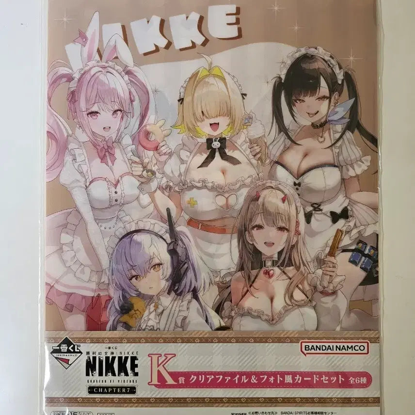 [BUNJANG] Nikke K-Star Cleavage &amp; Photocard Set / 니케 k상 클파 &amp; 포카