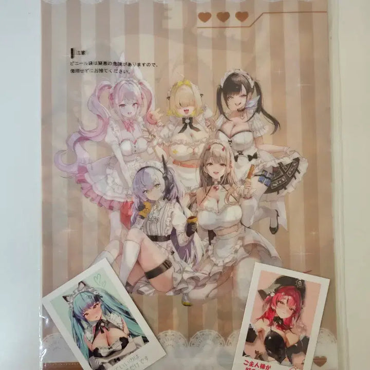[BUNJANG] Nikke K-Star Cleavage &amp; Photocard Set / 니케 k상 클파 &amp; 포카