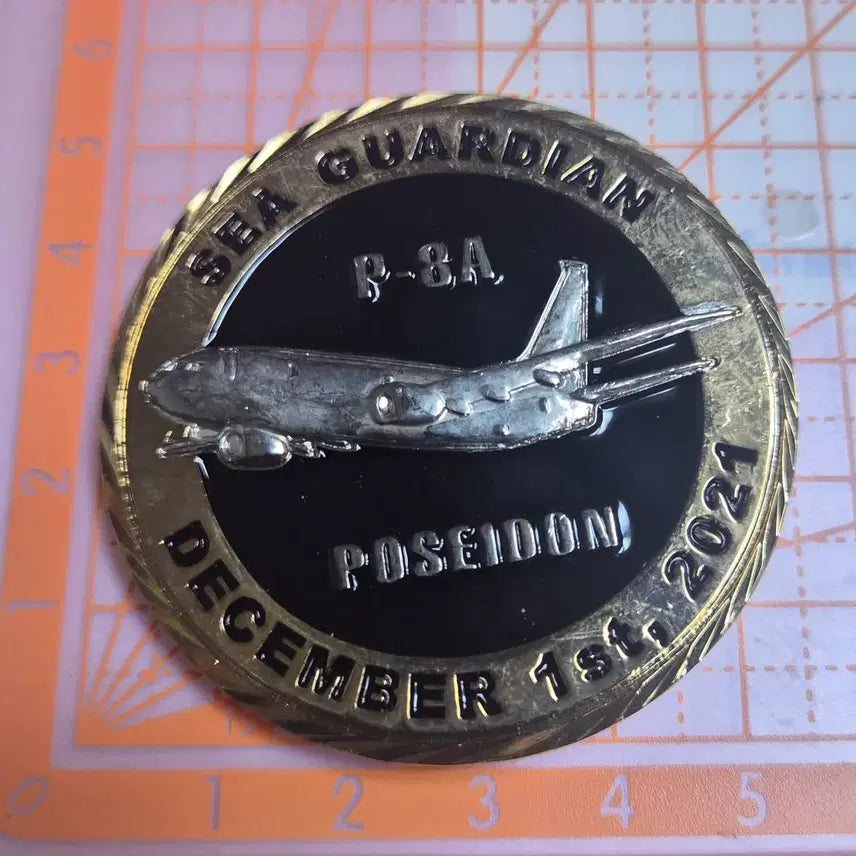 [BUNJANG] Republic of Korea Navy 617th Air Squadron Commemorative Coin / 해군 617 비행대대 기념 코인(부대 군대)