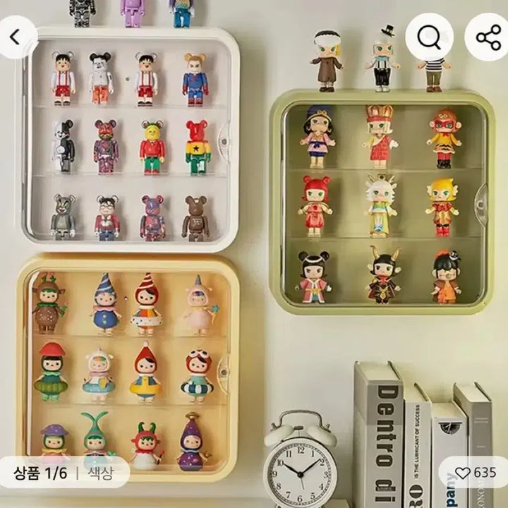 [BUNJANG] 10cm Plushie &amp; Figure Storage Box / 10cm 솜인형 피규어 수납 보관함