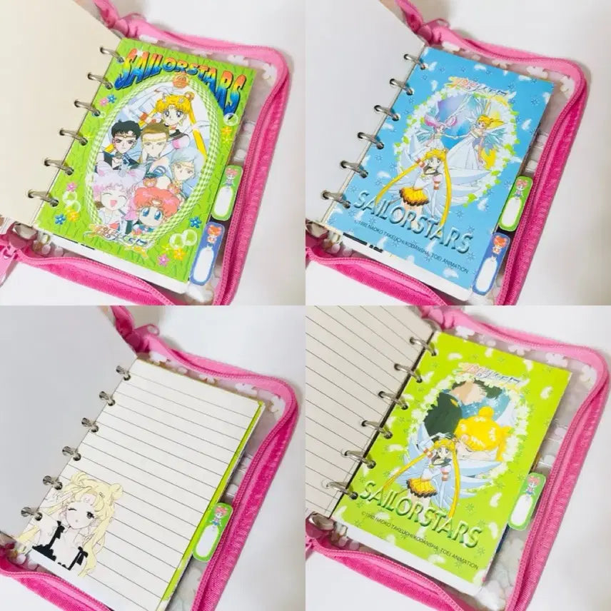 [BUNJANG] Sailor Moon Classic 6-Ring Binder Inserts / 세일러문다이어리 세일러문속지 고전다이어리 육공다이어리