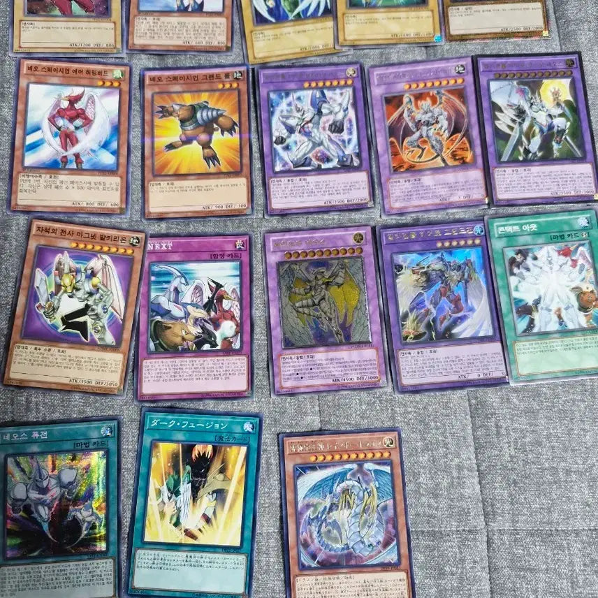 [BUNJANG] Yu-Gi-Oh! Elemental HERO Set / [유희왕카드] 엘리멘틀히어로 세트