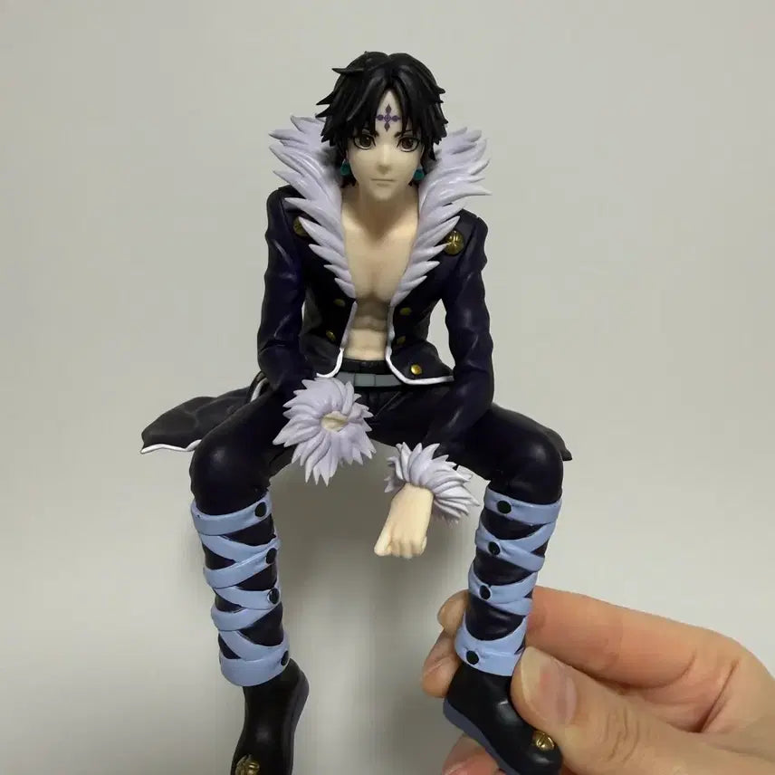 [BUNJANG] Hunter x Hunter Chrollo Lucilfer Noodle Stopper Figure / 파손) 헌터헌터 클로로 누들스토퍼 피규어