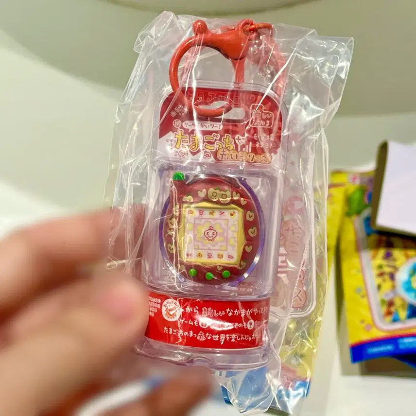 [BUNJANG] Tamagotchi Food Toy Custom Keyring / (사과레드) 다마고치 식완 커스텀 키링
