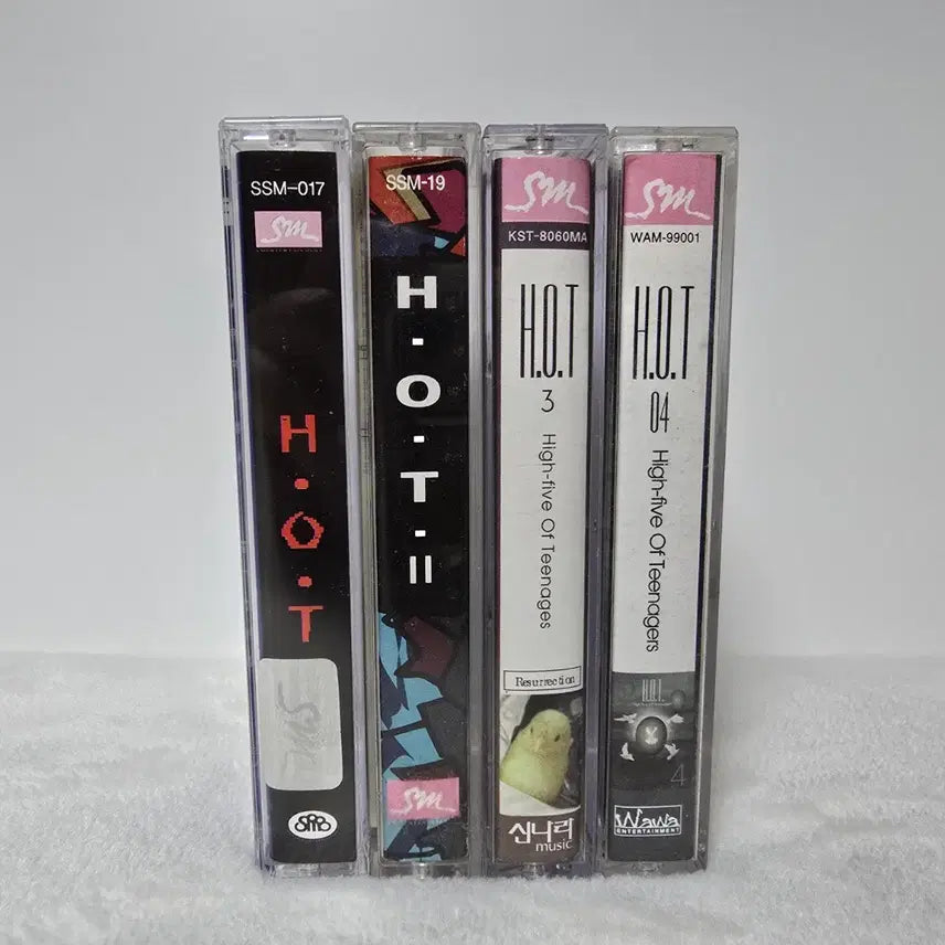 [SOLD OUT] 에이치오티 H.O.T HOT 1~4집 카세트테이프 일괄판매