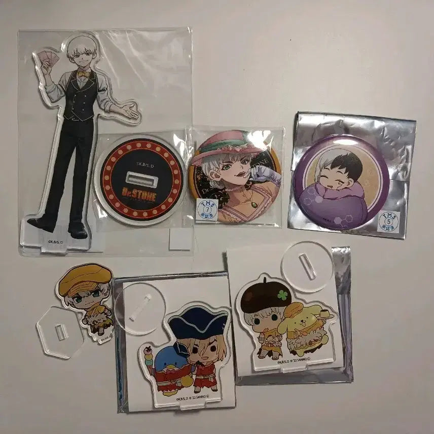 [BUNJANG] Dr. Stone Merchandise Bundle (Ukyo Focus) / 닥터스톤 굿즈 일괄 판매 (우쿄 위주)