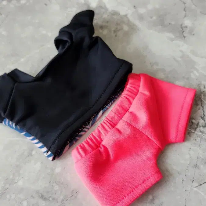 [BUNJANG] 20cm Doll Swimsuit Set Rash Guard / 무속성 인형옷 20cm 수영복 세트 래쉬가드 솜인형 20깅