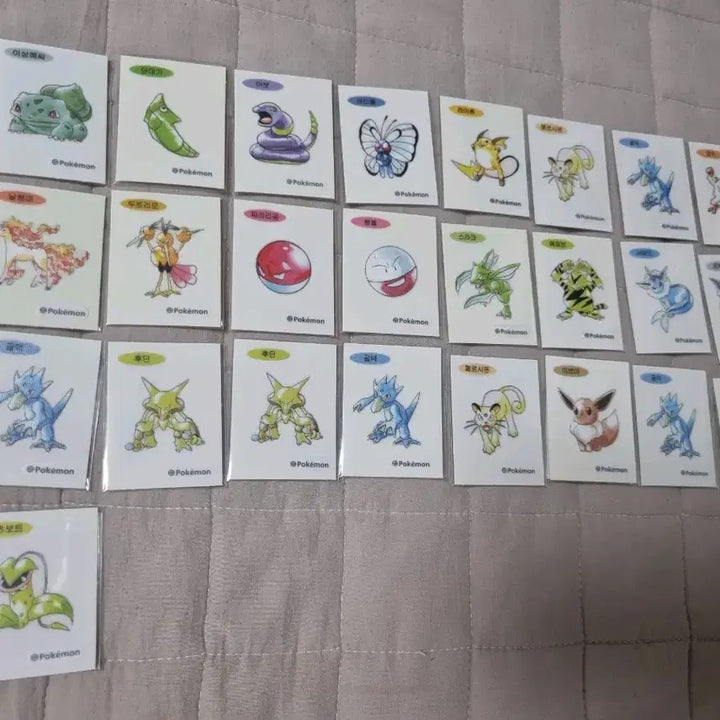 [BUNJANG] Pokemon Artwork Special Stickers / 포켓몬 아트웍 스폐셜 띠부씰 교환,판매,구매