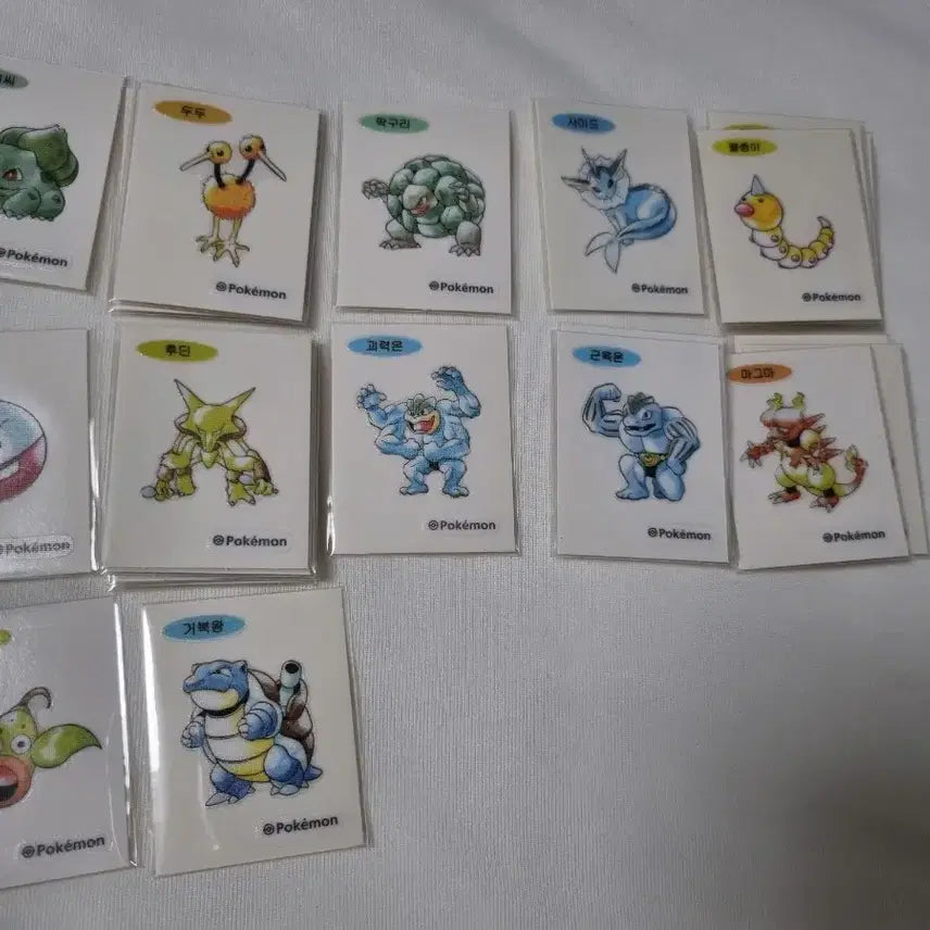 [BUNJANG] Pokemon Artwork Special Stickers / 포켓몬 아트웍 스폐셜 띠부씰 교환,판매,구매