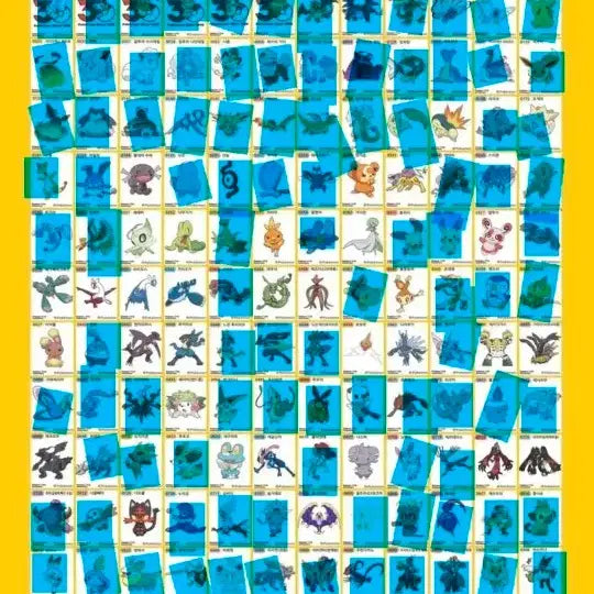 [BUNJANG] Pokemon Artwork Special Stickers / 포켓몬 아트웍 스폐셜 띠부씰 교환,판매,구매