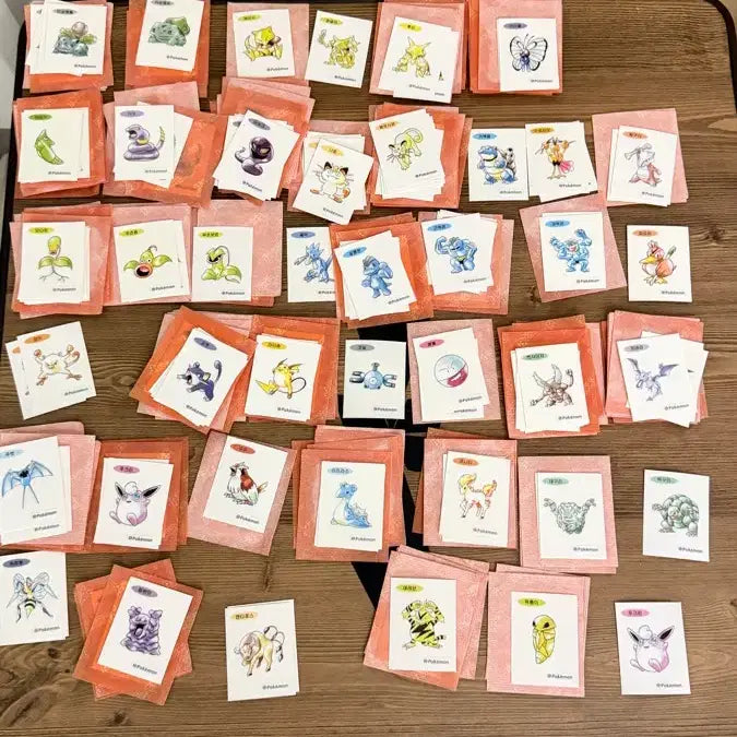 [BUNJANG] 1996 Art Pokémon Stickers / 1996 아트 포켓몬 띠부띠부씰 띠부씰 2500원 판매중