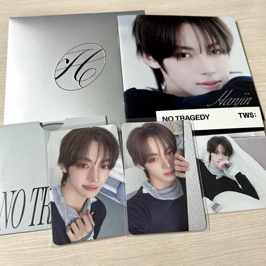 [BUNJANG] TWS Compact hush Han Jin Full Set Album Photocard no tragedy / 투어스 컴팩트 hush 한진 풀셋 세트 앨범 포카 no tragedy