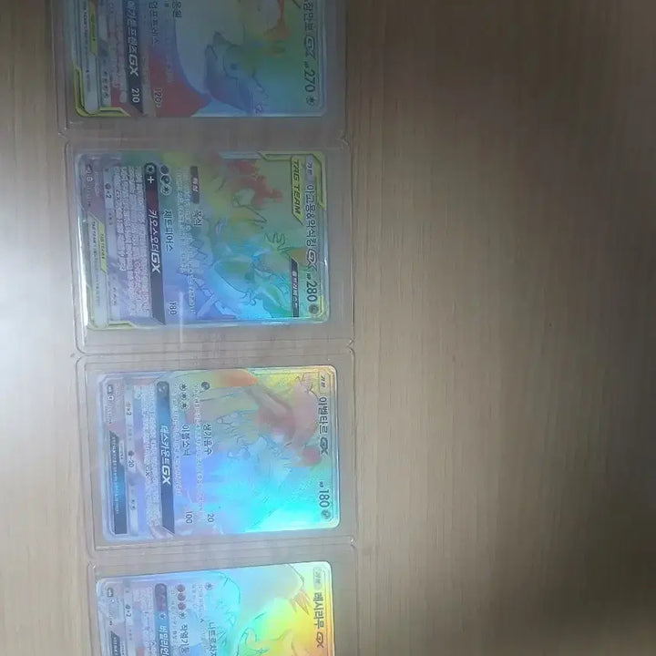 [BUNJANG] Pokemon Card Eevee &amp; Snorlax, Garganacl &amp; Kingambit HR Set / 포켓몬 카드 이브이&amp;잠만보,아고용&amp;악식킹 HR 그외
