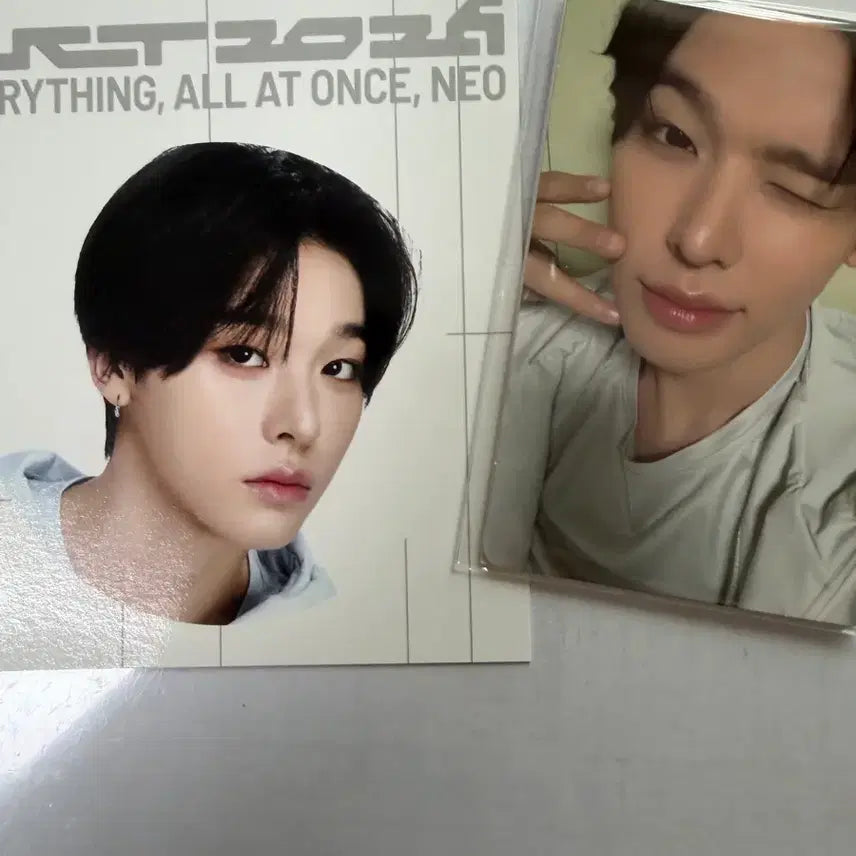 [BUNJANG] NCT 10th Anniversary Popup Bag MD Riku Photocard / 일괄) 엔시티 10주년 팝업 가방 MD 리쿠포카 + 리워드 대지