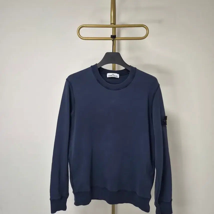 [BUNJANG] Stone Island Navy Sweatshirt M / [스톤아일랜드 맨투맨