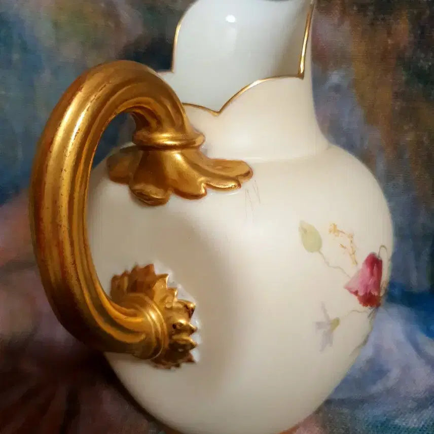 [BUNJANG] Royal Worcester Blush Ivory Flat Back Jug (19th Century) / 로얄 우스터 저그
