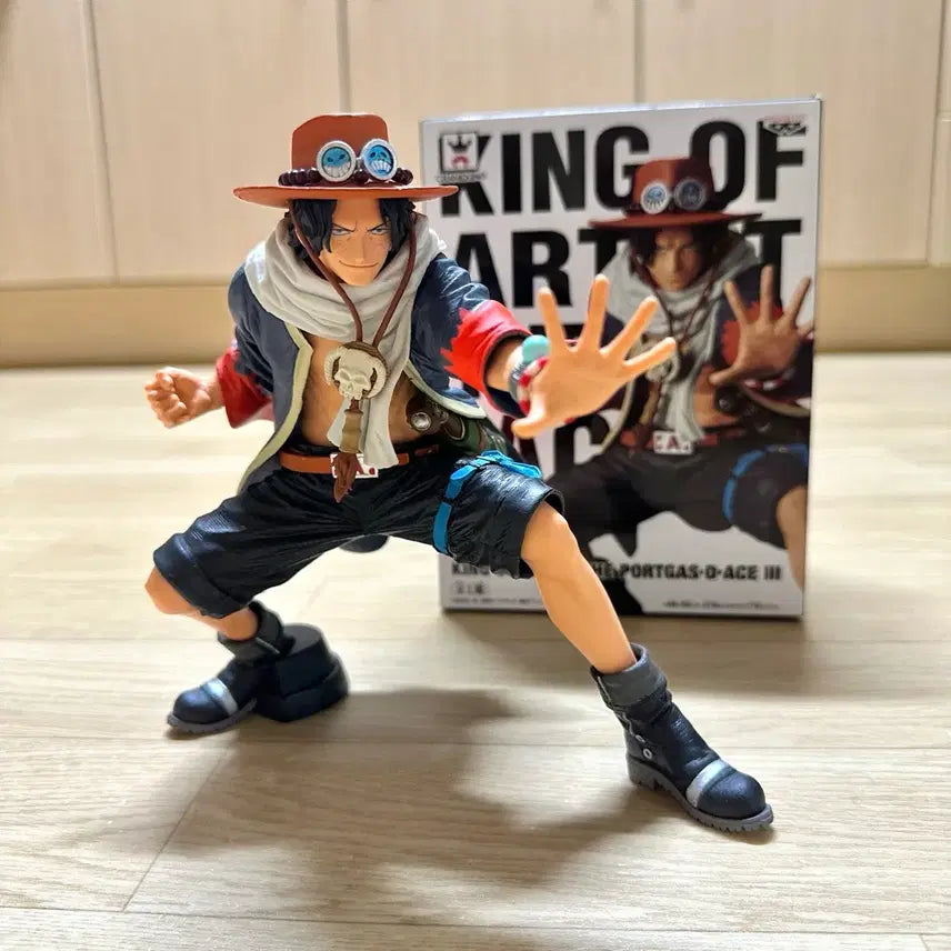 [BUNJANG] King of Artist One Piece Ace Figure / 킹오브아티스트 원피스 에이스