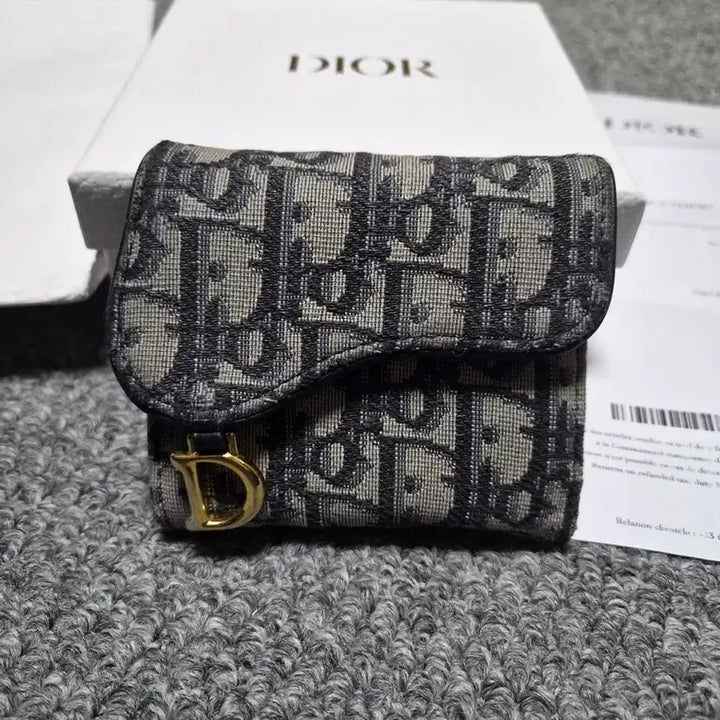 [BUNJANG] Dior Oblique Saddle Bifold Wallet / 디올 오블리크 새들 반지갑