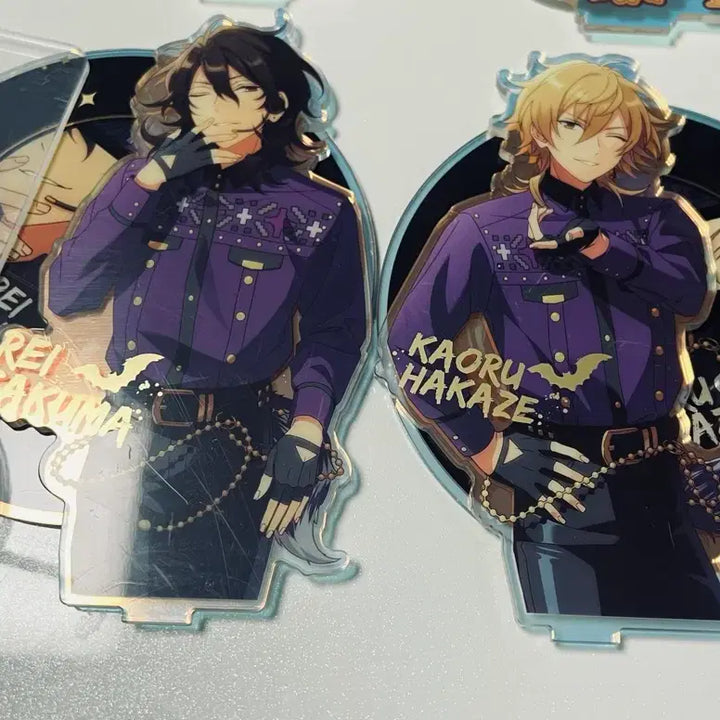 [BUNJANG] Ensemble Stars! 6th &amp; 5th Anniversary Ray &amp; Kaoru Acrylic Set / 앙스타 6주년 5주년 레이 카오루 아크릴 세트
