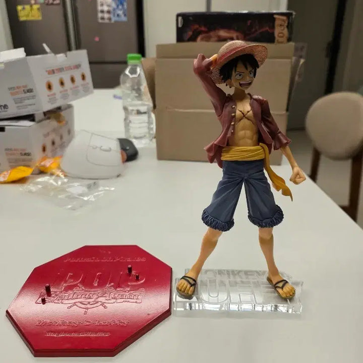 [BUNJANG] One Piece POP Monkey D. Luffy Figure / 원피스) POP 몽키 D 루피 + 스탠드 박스X